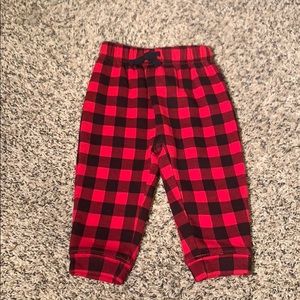 Red Plaid Bottoms